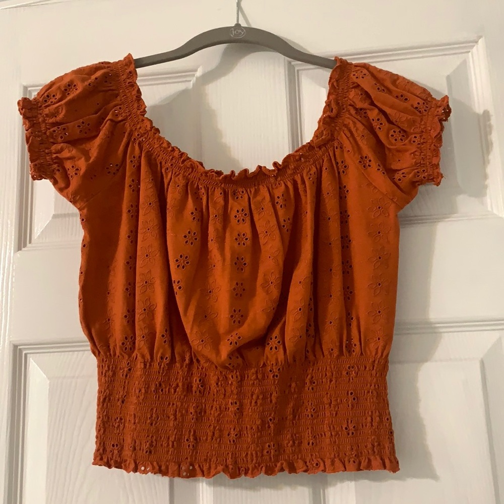 Off the shoulder top